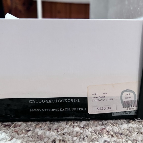 Amazing and Gorgeous Moschino Sparkly Shoes - Picture 5 of 5